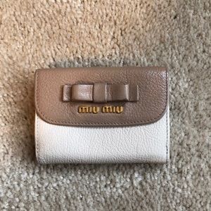 Miu Miu Portafogilo Patina Wallet